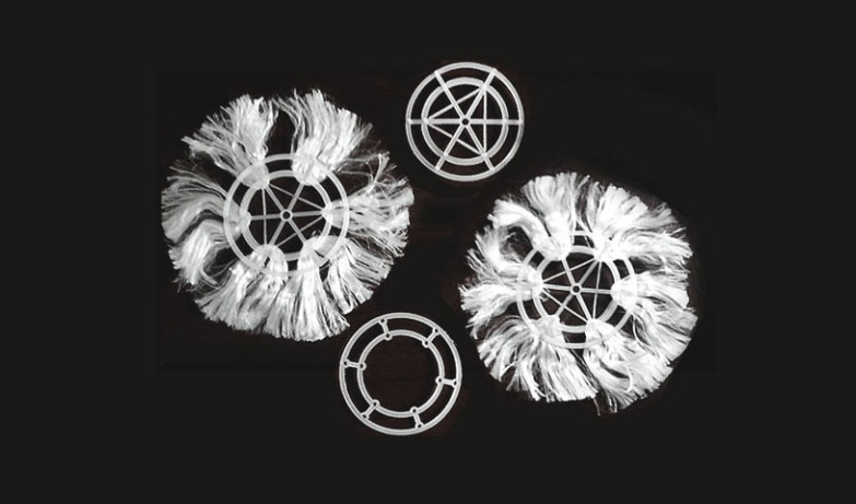 C型組合式填料、半軟性填料